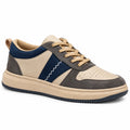 AVARA ROVE Premium Casual Sneakers | Beige Grey & Navy
